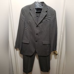 Slates 2 Piece Gray Suit Jacket And Pants